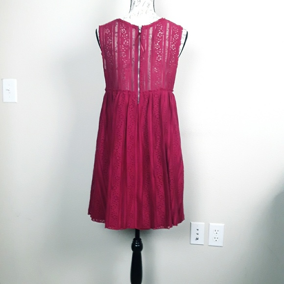 FREE PEOPLE TU.ES.LA... BABYDOLL SWING LACE DRESS - Picture 5 of 6